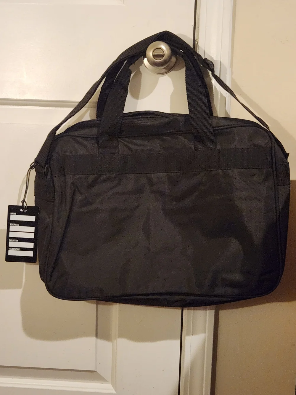 Reebok Black Laptop Bag with Atlanta 1996 Olympic Logo